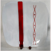 Glass plate with a Racing stripe
